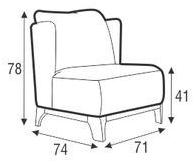 Sits Кресло с мягкой обивкой sun-id-1368922 - Вид №4