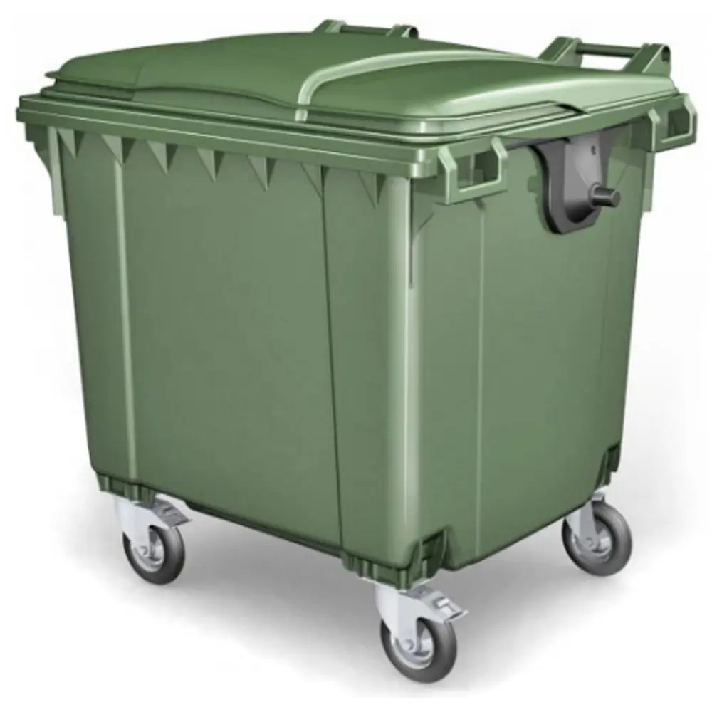 Мусорный бак 1100 л цвет зеленый Santreyd STLM-2098733