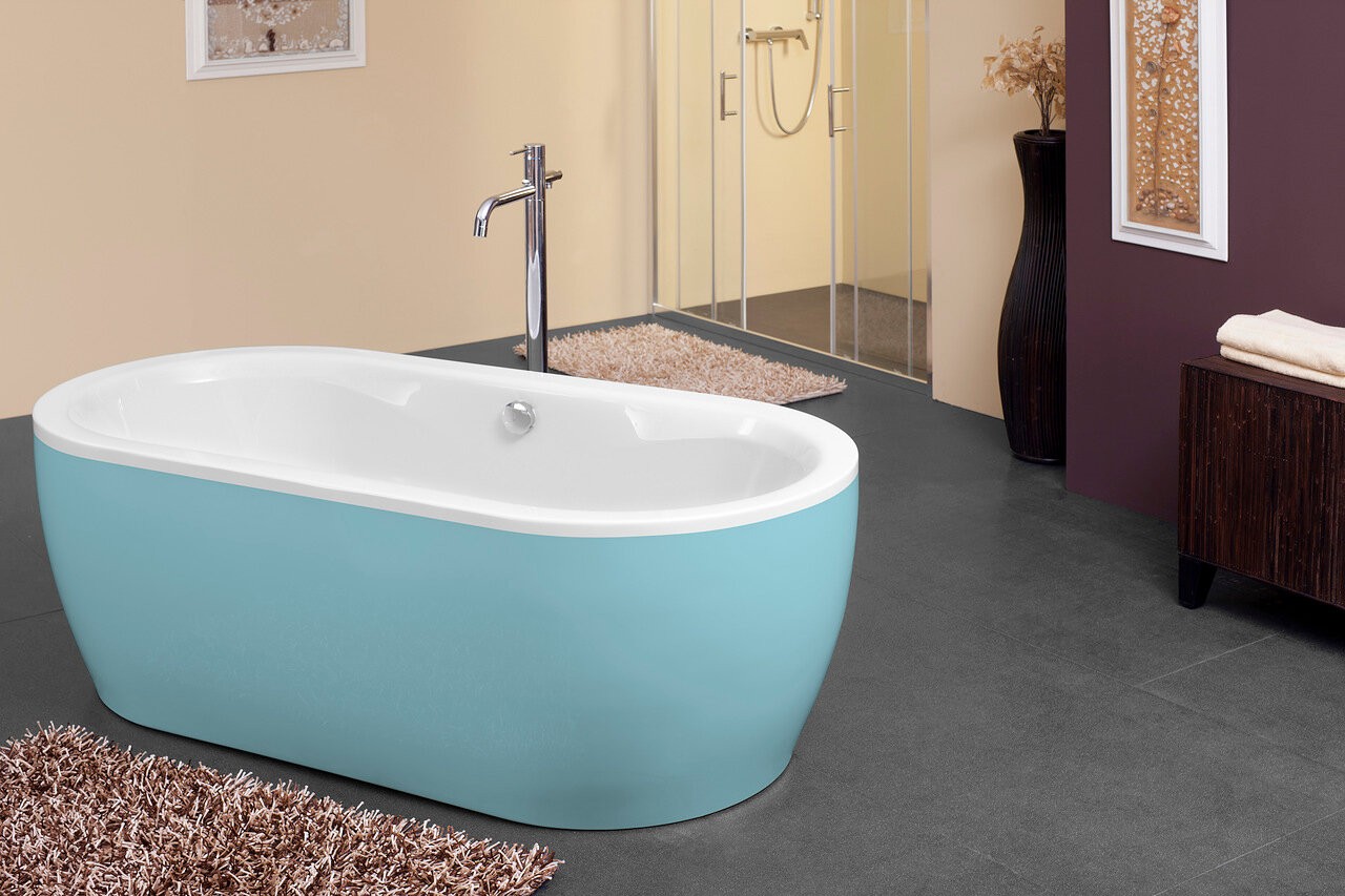 Акриловая ванна Kolpa-San Siris 01073 хромотерапия Словения  - Вид №1