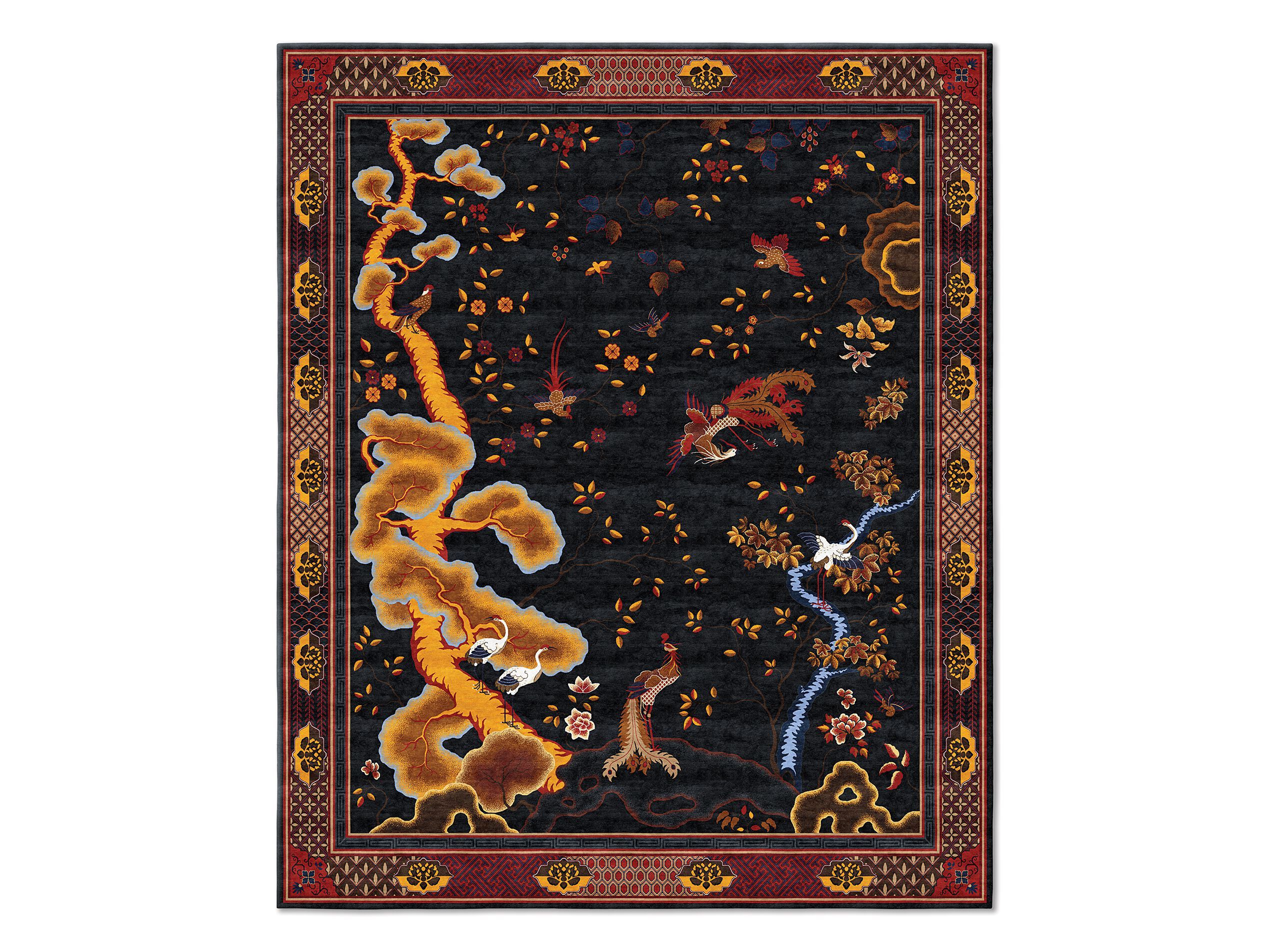 Прямоугольный ковер ручной работы Tapis Rouge Chinoiserie ARCH-00108974