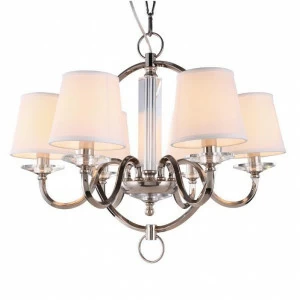 Подвесная люстра Omnilux Creazzo OML-87503-06 OMNILUX ДИЗАЙНЕРСКИЕ, CREAZZO 279717 Белый