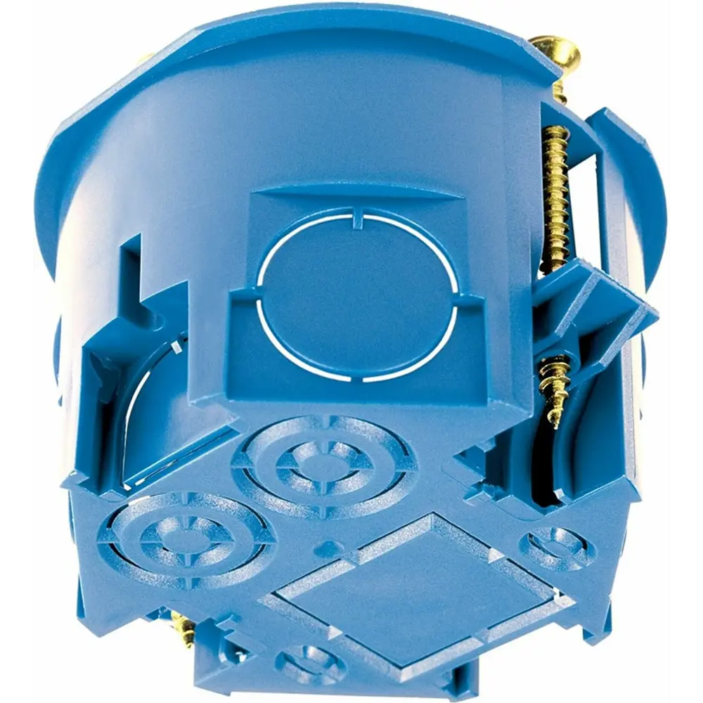 Подрозетник Gusi Electric 68x45 мм с лапками IP30 цвет синий STLM-2106387 - Вид №2