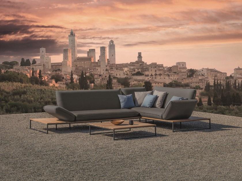 FISCHER MÖBEL 3-местный садовый диван с откидной спинкой из ткани Flora sun-id-1494537 - Вид №19