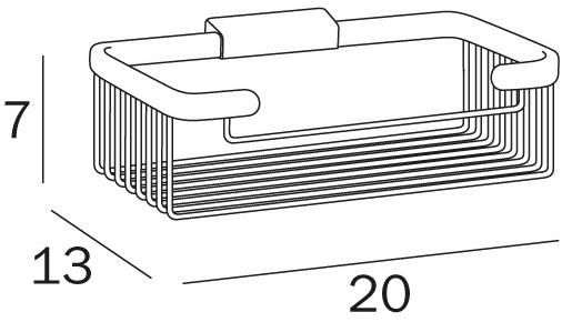 INDA® Настенная мыльница для гостиниц из металла Hotellerie sun-id-1474477 - Вид №4