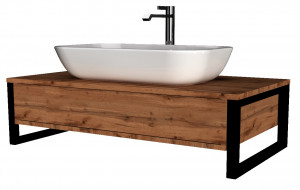 У85843 Тумба GRUNGE LOFT 90П 1в.я Дуб Вотан 1 Marka GRUNGE LOFT