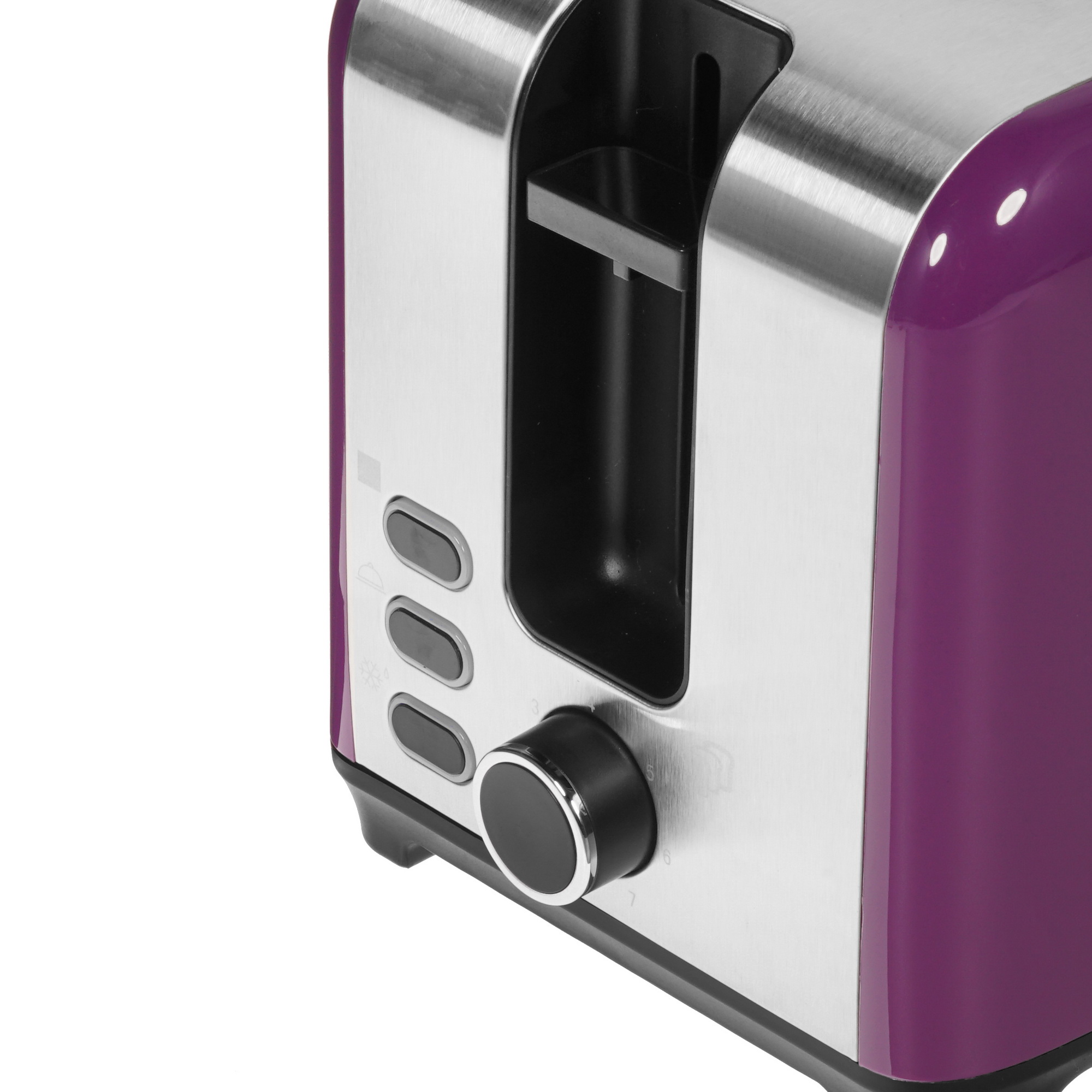8192542 Тостер Oursson TO2120/SP фиолетовый STDN-0017908 - Вид №3