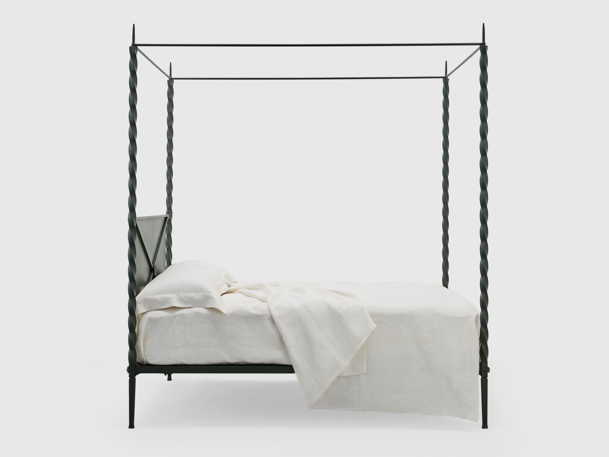 Двуспальная кровать из кованого железа с балдахином Lispi RITO ARCH-00050245 - Вид №13