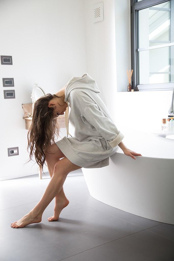 Cobrillo Хлопковая махровая толстовка / платье sun-id-1470092 - Вид №12