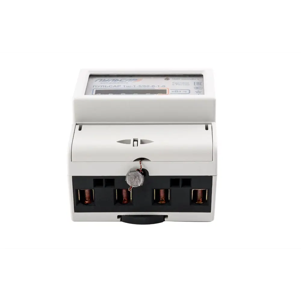 Счетчик электроэнергии RS-485 ЖКИх3час однофазный трехтарифный электронный 60 А Пульсар STLM-2108461 - Вид №2