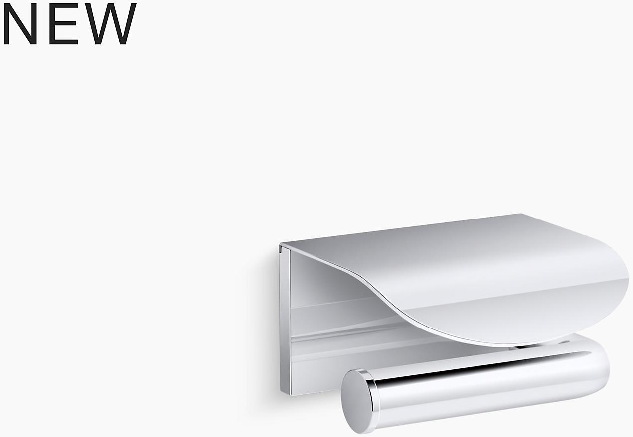 KOHLER Держатель туалетной бумаги с покрытием Avid  K-97503-BN  - Вид №1