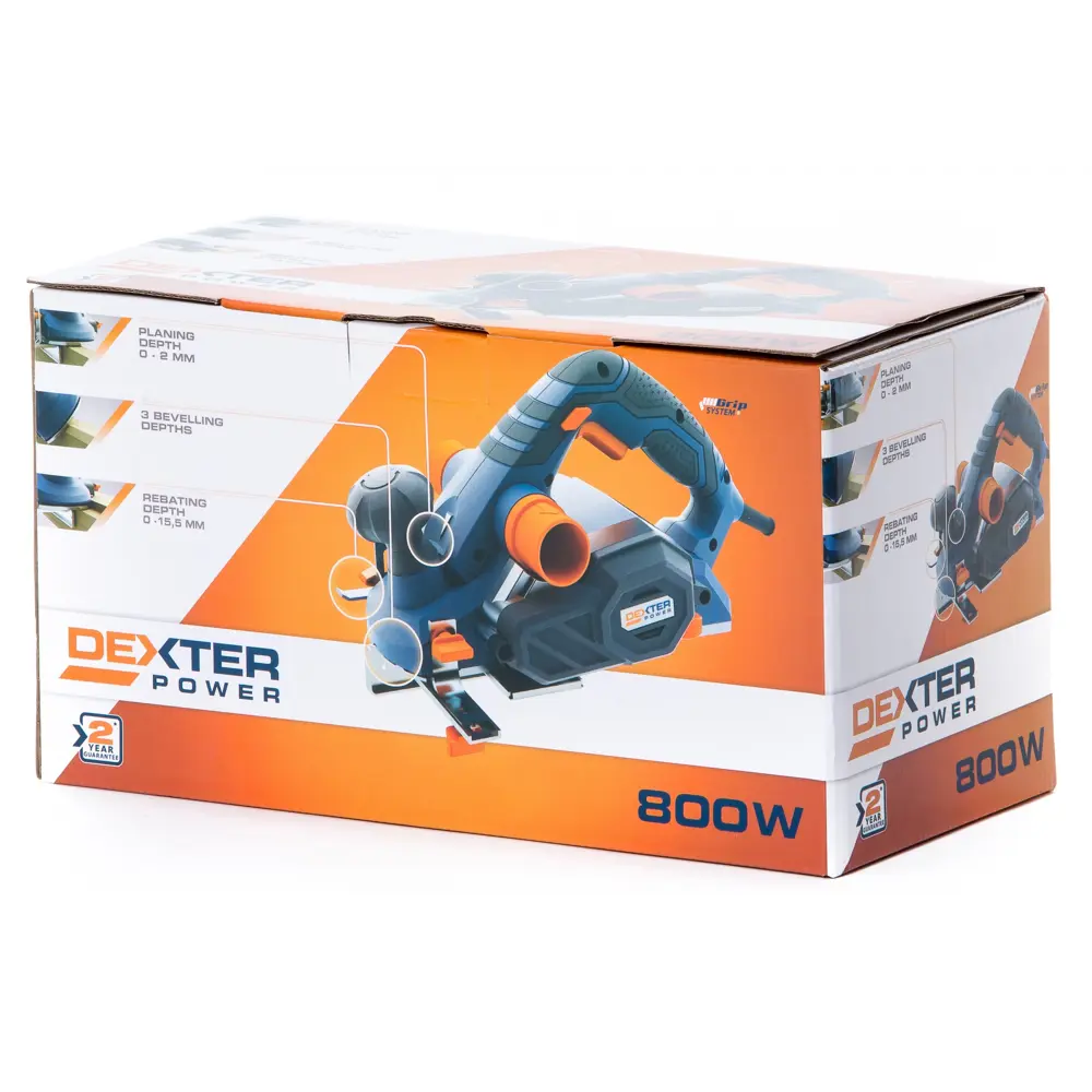 Рубанок электрический Dexter Power M1B-YH10-82X2, 800 Вт STLM-2102523 - Вид №6