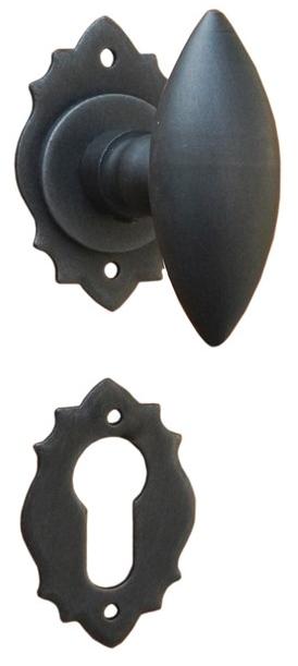 Galbusera Ручка двери железная с замком Provenza 1842 - 1843 -1847 - Вид №1