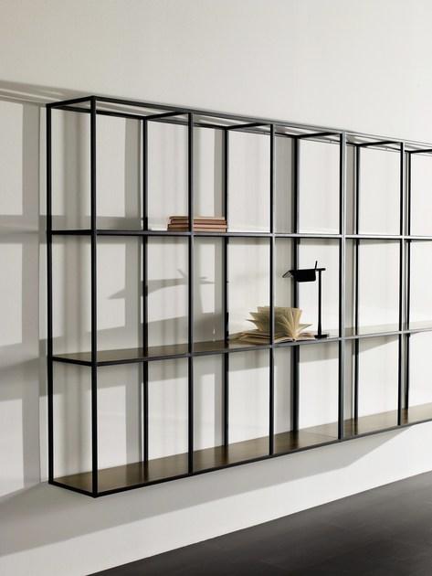 Meridiani Книжный шкаф с открытой стенкой из металла Hardy sun-id-1515374 - Вид №1