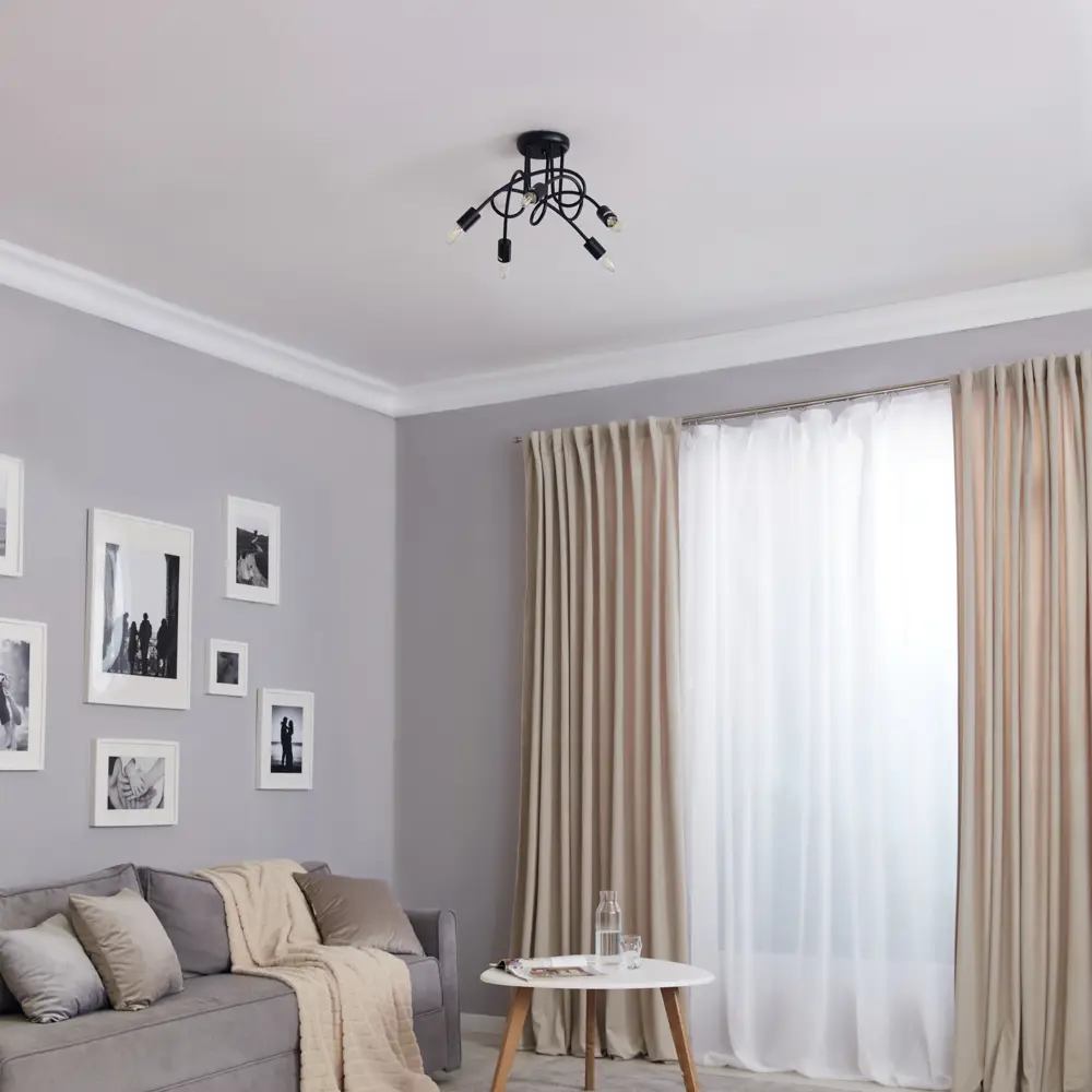 РОССВЕТ Гольфстрим - потолочная люстра в неоклассическом стиле 89426673 STLM-1578064 - Вид №9