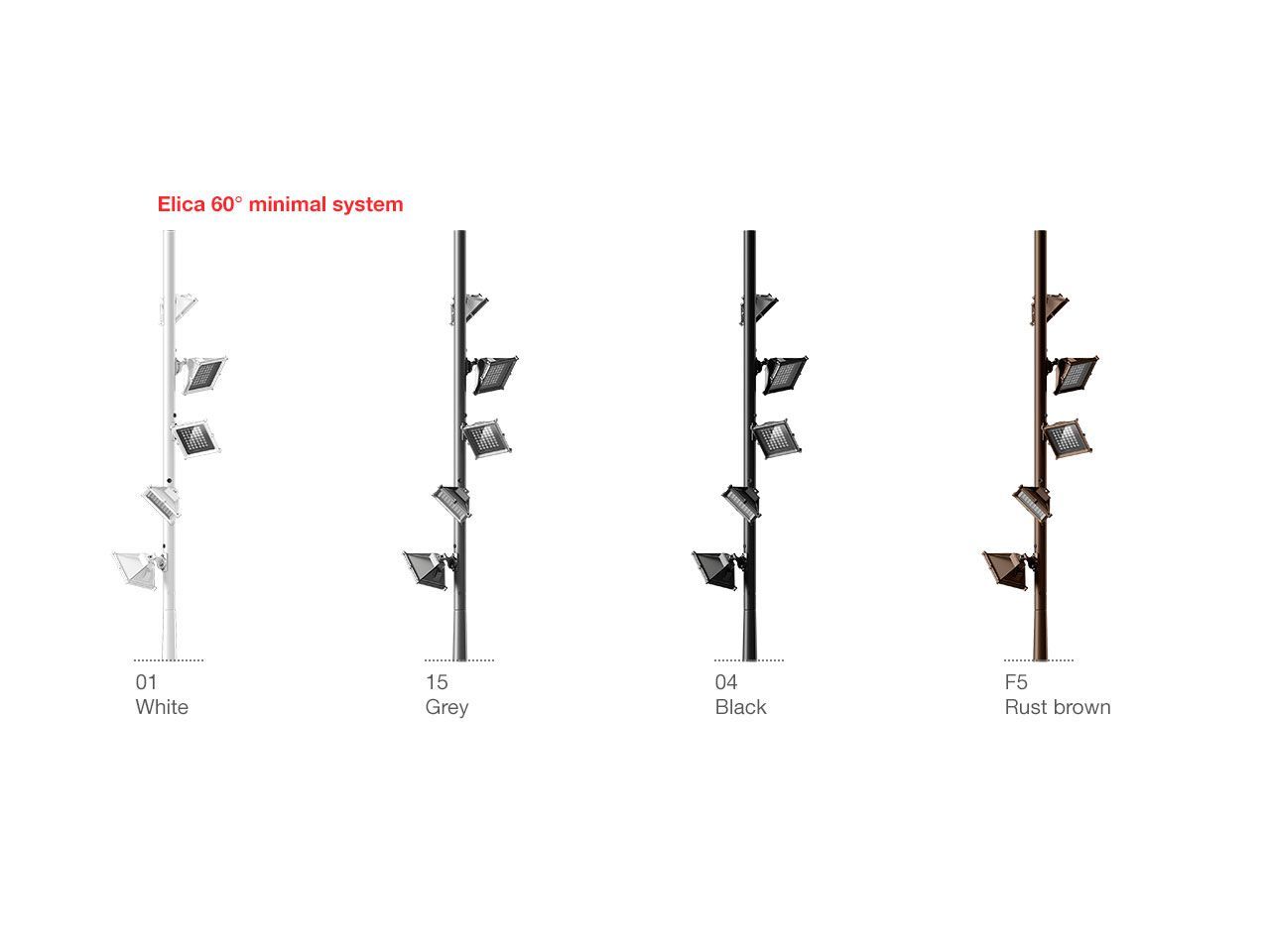 Литой алюминиевый светодиодный уличный фонарь iGuzzini слиток ARCH-00008968 - Вид №6