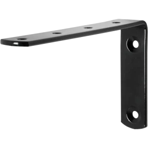 Кронштейн Larvij Angle 7.5x12.5 см сталь нагрузка до 1 кг цвет чёрный 82521848 STLM-2158911