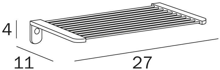 INDA® Полка для ванной  A1351a  - Вид №2