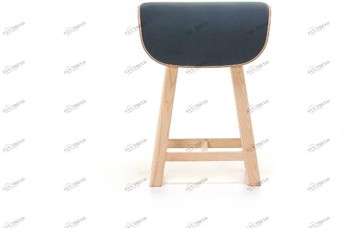 Very Wood Табурет высокий, обитый тканью, с подставкой для ног Rodeo sun-id-1437257