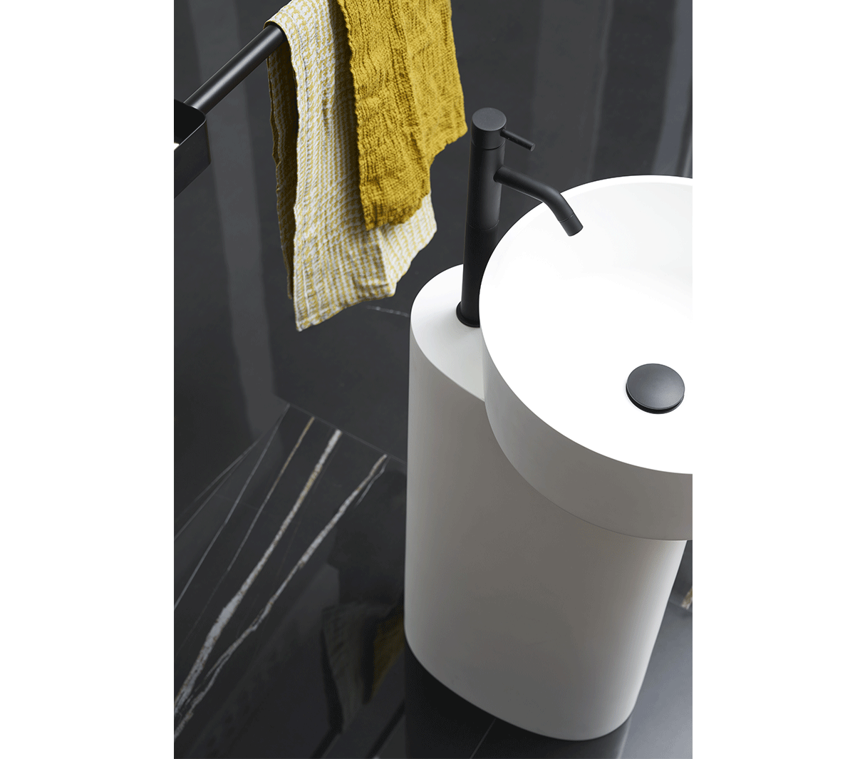 EXCONSTONDPLAT Напольная раковина стоящая прямоугольная Ex.T Plateau - Вид №2