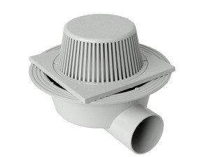 Сифонированная крышка люка из ПВХ для крыш и плоских поверхностей