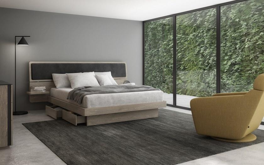 Huppé Двуспальная кровать контейнер из березы Alma 1660ust HUPPE - Вид №1