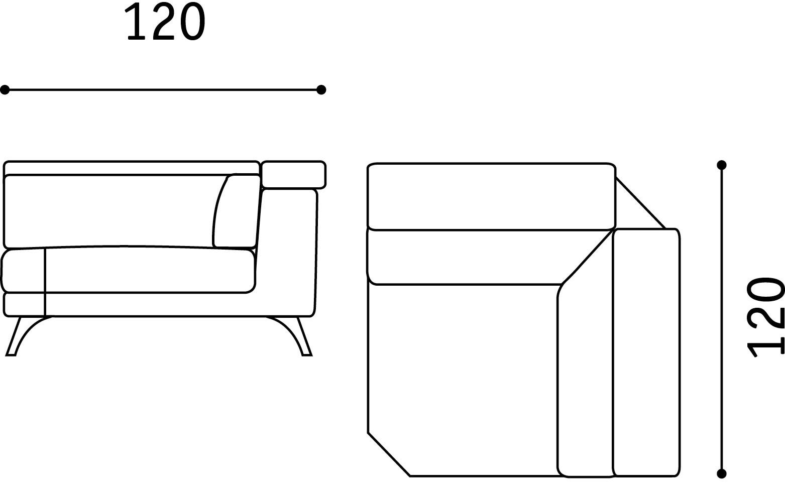 Febal Casa Кожаный диван Recliner sun-id-1492499 - Вид №5