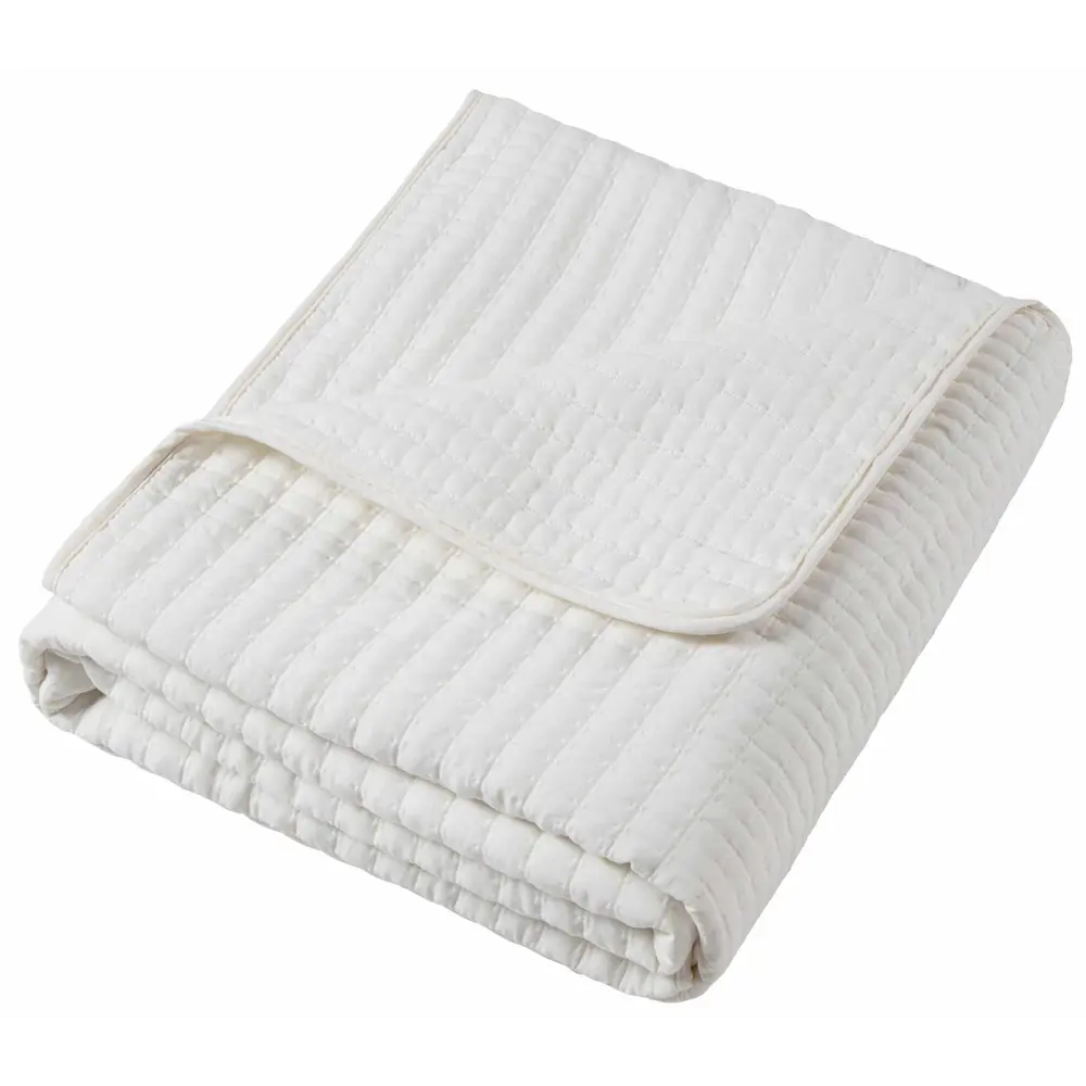 Покрывало Лион 200x220 см микрофибра цвет кремовый СТОЛИЦА ТЕКСТИЛЯ STLM-2095046 - Вид №1