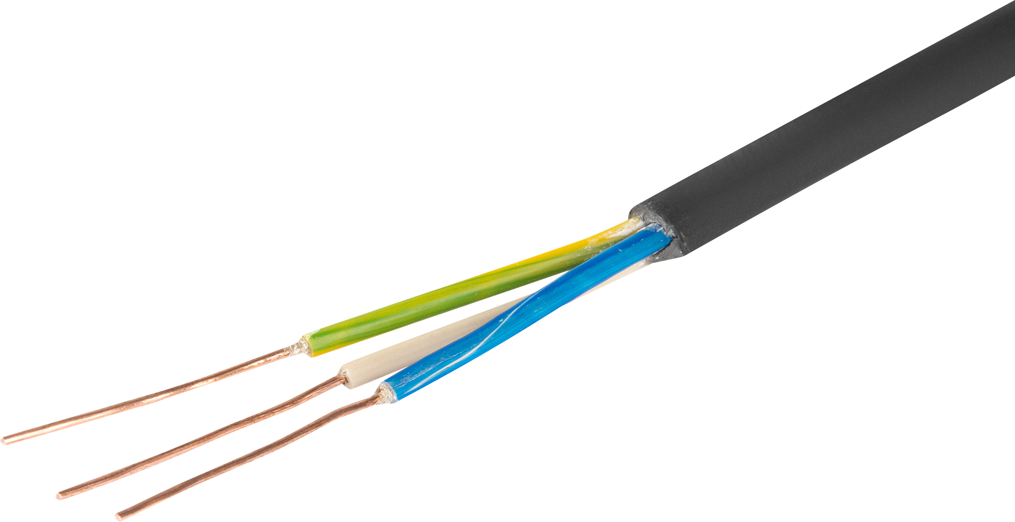 Кабель АЛЬФАКАБЕЛЬ ВВГнг(A)-FRLS 3х2,5 мм 50 м для пожаробезопасных объектов 82990264