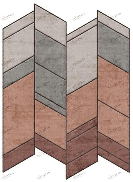 Sirecom Tappeti Ковер ручной работы Tangram sun-id-1364051