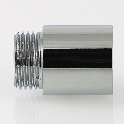 VTr.198.C.0450 Фитинг резьбовой – удлинитель хромированный Valtec 1/2" х 50 мм  - Вид №4