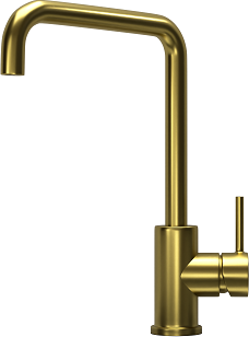 7110, ЗОЛОТО САТИН, СМЕСИТЕЛЬ КУХОННЫЙ