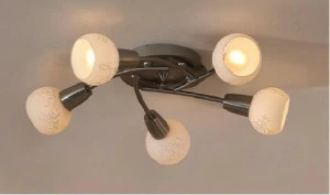 Потолочная люстра Citilux Соната CL520151 CITILUX СОНАТА ХРОМ 182444 Белый