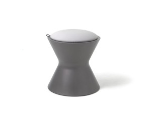 Пуф/журнальный столик с мягкой подушкой и отсеком для хранения