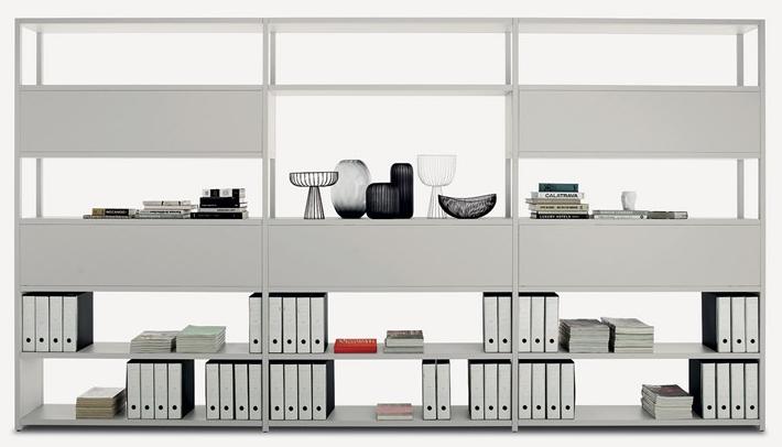 Fantin Модульный открытый книжный шкаф из металла Frame sun-id-1399913 - Вид №8