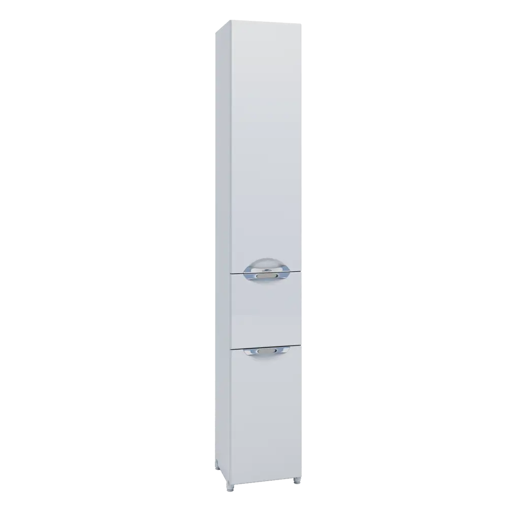 Пенал Silvia 40 см цвет белый 83836576 STLM-2150477 VIGO