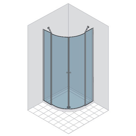 GFRP4 Vertica collection Душевая кабина DUKA 44935 - Вид №1
