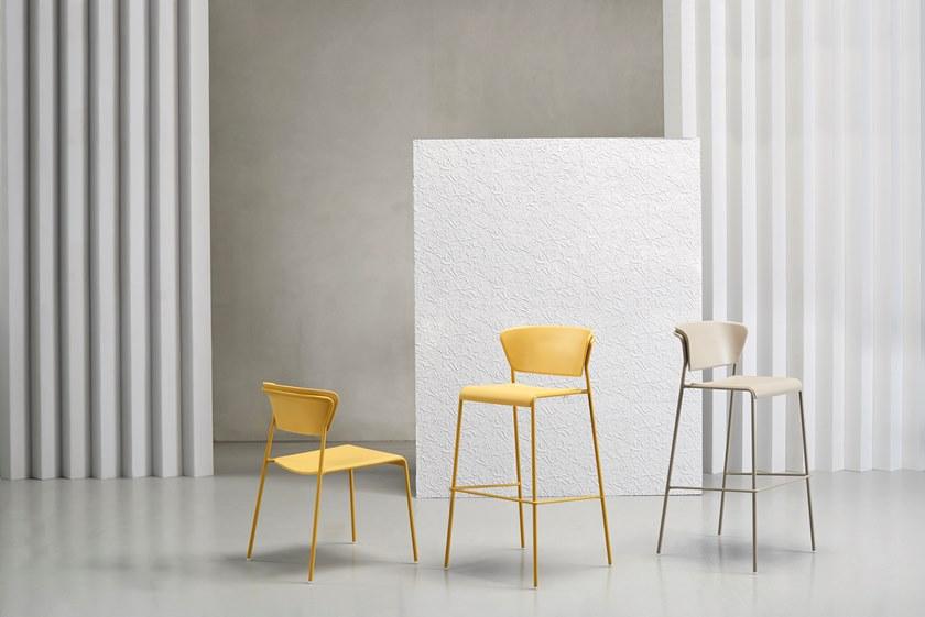 SCAB DESIGN Табурет из технополимера с подставкой для ног Lisa sun-id-1348279 - Вид №5