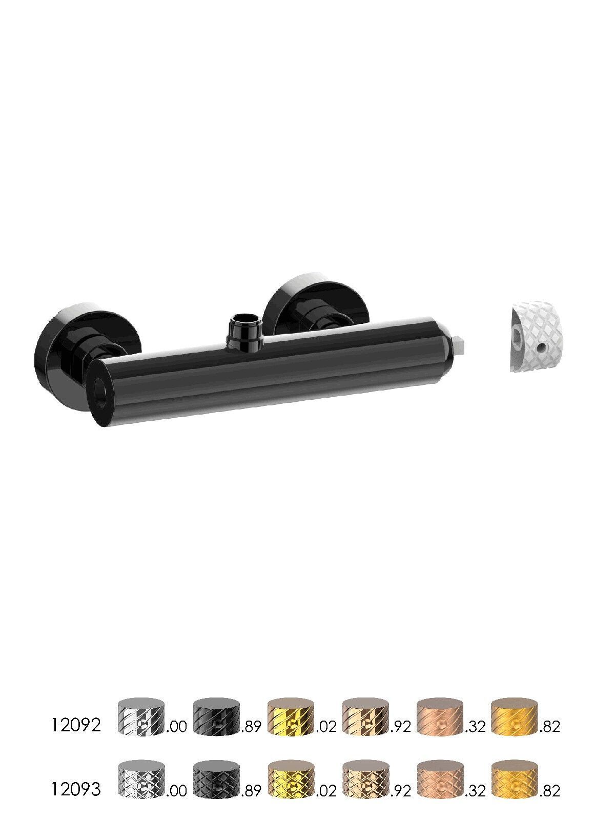 Однорычажный открытый смеситель для душа Rubinetterie Frattini Pepe XLS ARCH-00047669 - Вид №5