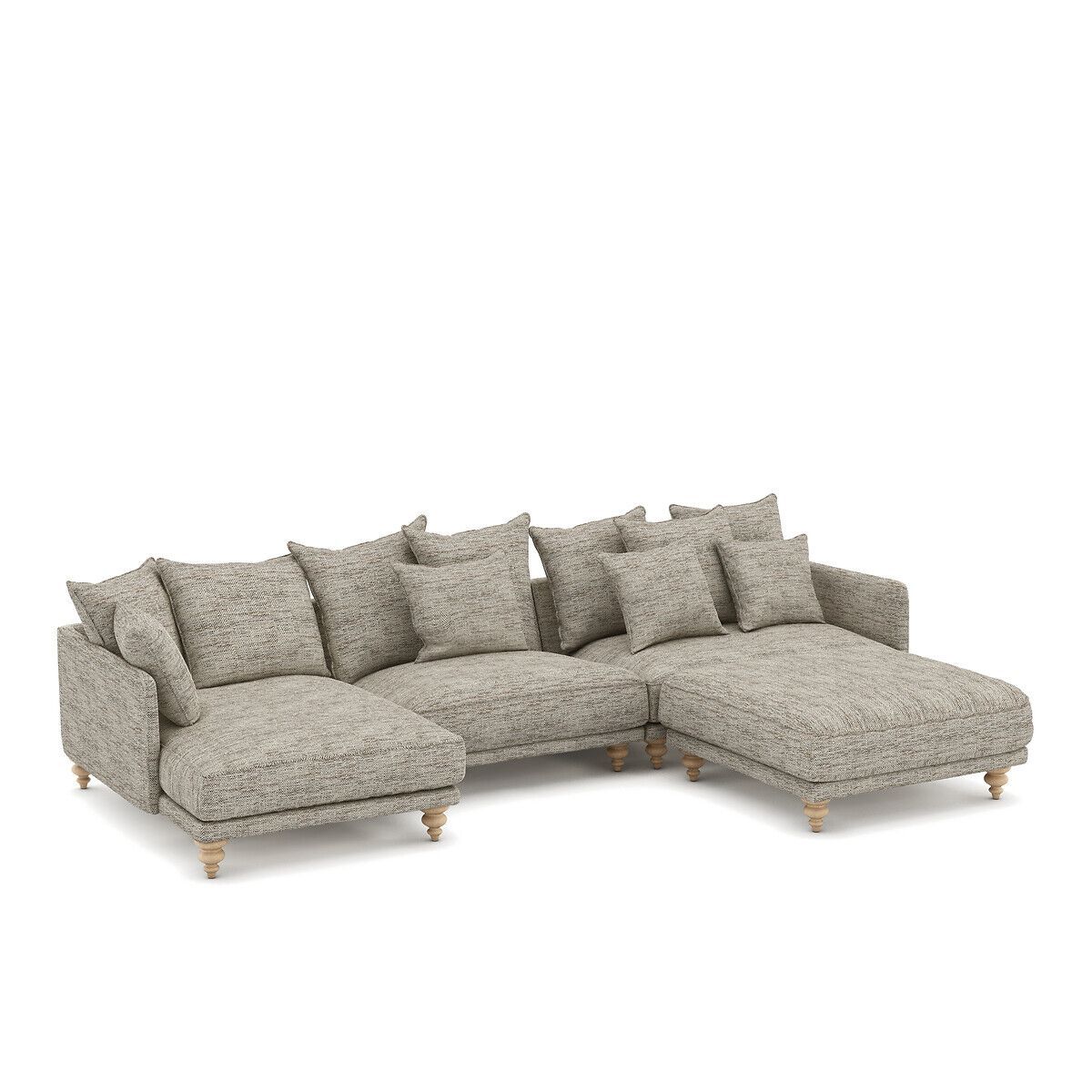 Бархатная мягкая подставка для ног AMPM Lazare ARCH-00107482 - Вид №8