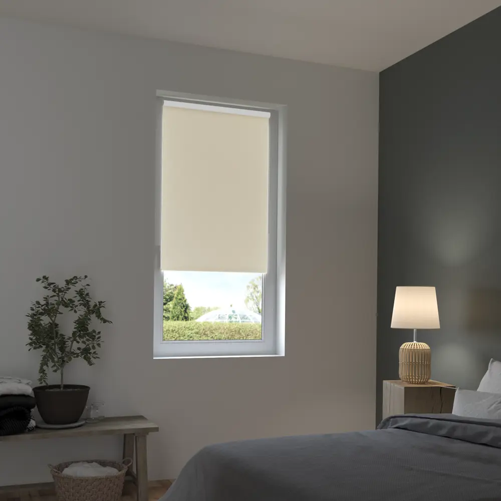 Штора рулонная блэкаут Inspire Santos 120x175 см экрю Cream 5 82688271 STLM-2143249 - Вид №9