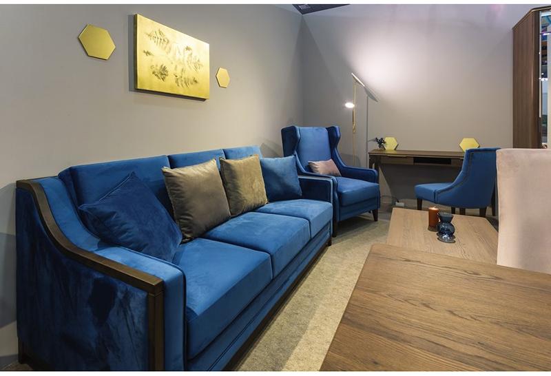 2428 Диван раскладной Модерн Звездная ночь R-HOME 4017234H_GZN - Вид №1