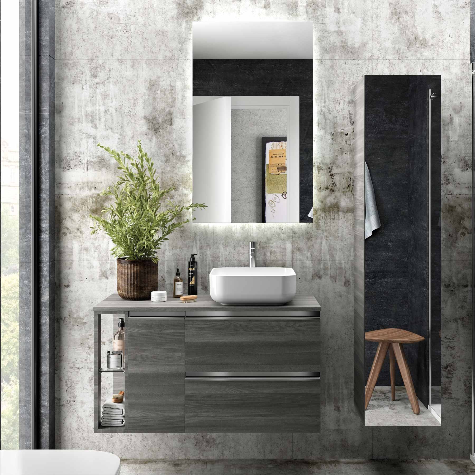 24554 SALGAR Раковина DOLCE 390 WHITE PORCELAIN 390 x 140 мм - Вид №3