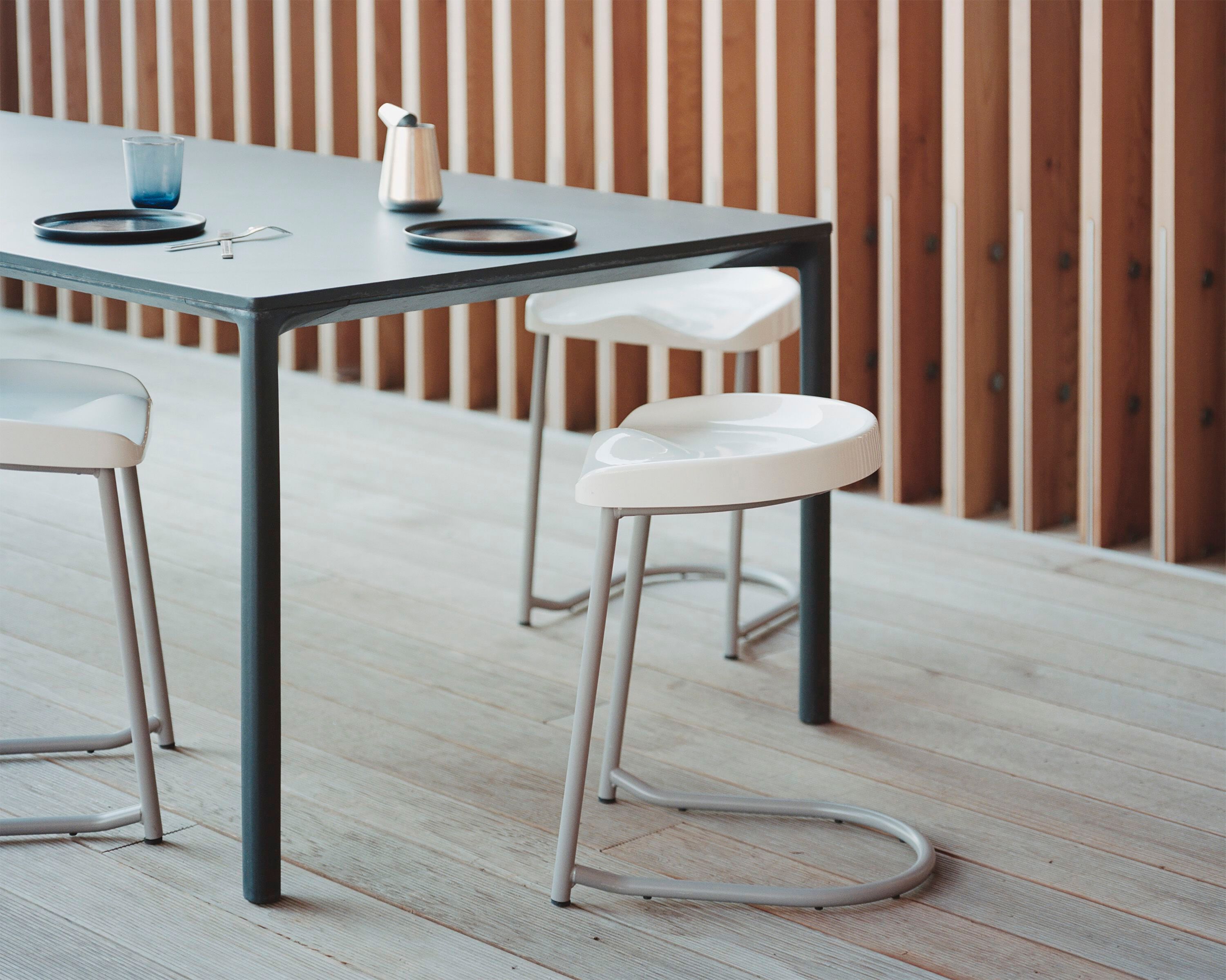 Стальной штабелируемый низкий стул Established&Sons Heidi ARCH-00111971 - Вид №3