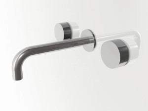 Настенный смеситель для раковины с 3 отверстиями