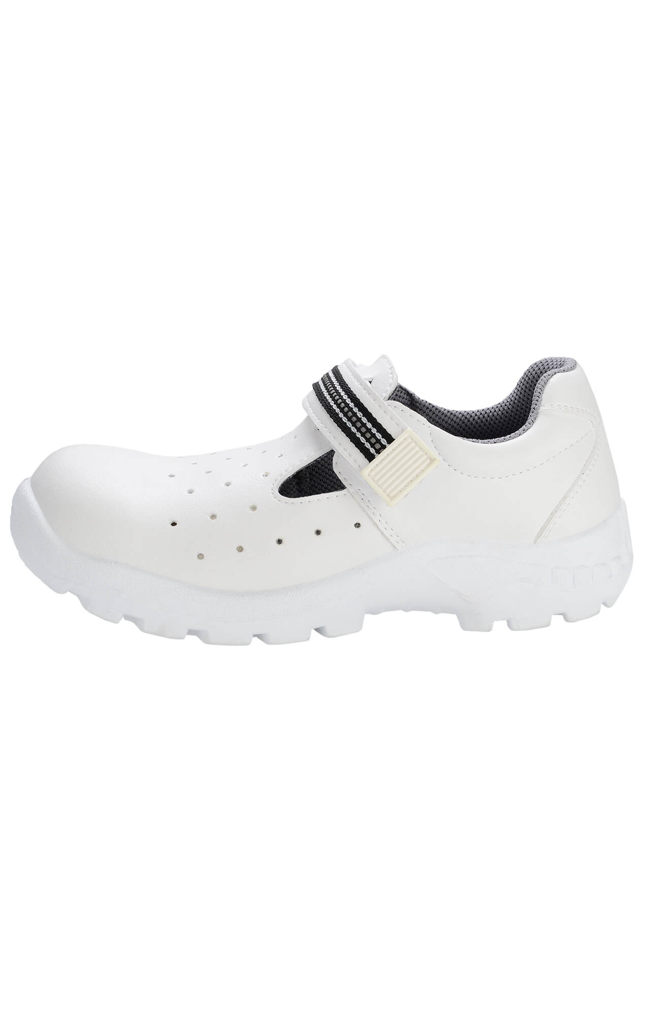 69218 Сандалии "Weiß" белые c металлическим подноском  Спецобувь с металлическим и композитным подноском  размер 37 Спецодежда  - Вид №2