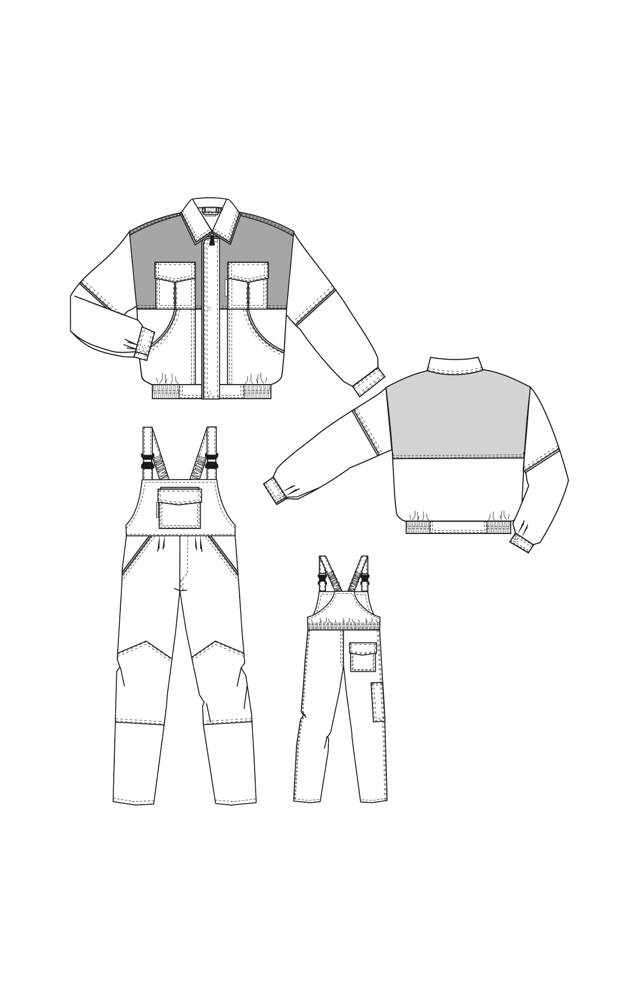 65129 Костюм "Марс" зелено-серый  Летняя спецодежда  размер 52-54/170-176  - Вид №6