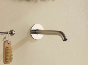 Настенный дозирующий носик из нержавеющей стали для умывальника