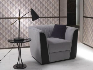 Carpanelli Кресло из ткани с подлокотниками Madison Po63