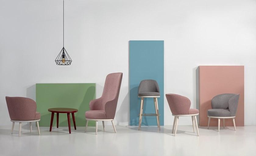 Fenabel Вращающееся кресло из ткани Audrey sun-id-1446363 - Вид №3