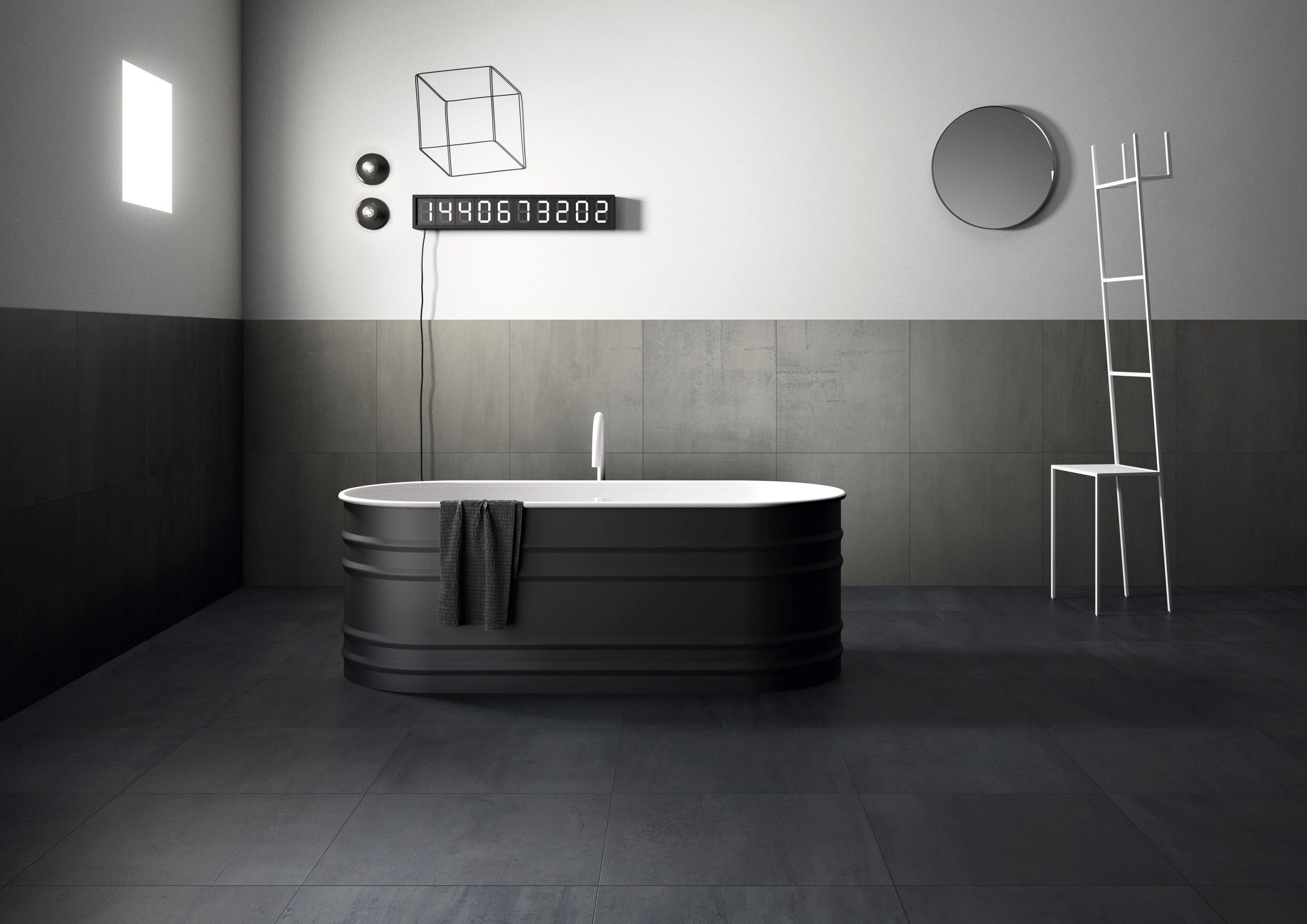 Пол / облицовка керамогранита для внутреннего и наружного применения с эффектом цемента Fiandre Fahrenheit ARCH-00064631 - Вид №2